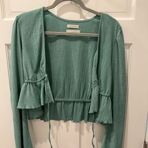 Urban outfitters green cardigan